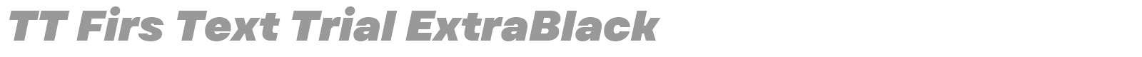 TT Firs Text font preview